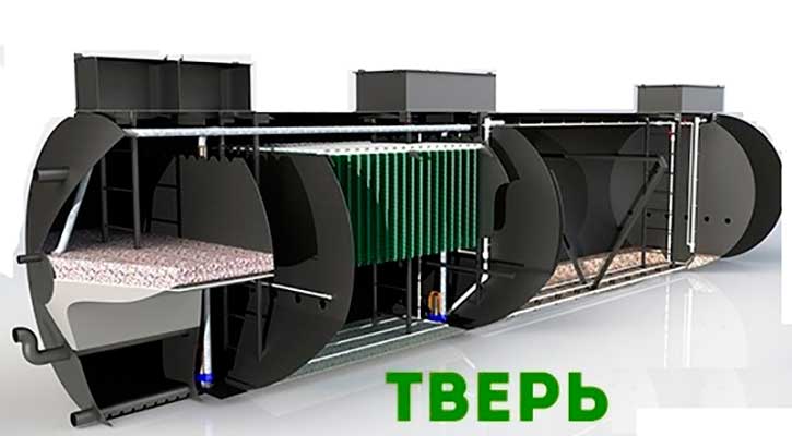 Септики Тверь: принцип работы станции, достоинства и недостатки, модельный ряд, обслуживание